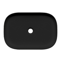 Раковина Scarabeo GLAM накладная без перелива без отверстий цвет розовый матовый арт-1804 54 — фото 1, Раковины накладные