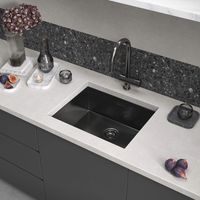 Товар: Кухонная мойка Reflexion Iseo RX2250GD брашированное золото - фото 141 Кухонная мойка Reflexion Iseo RX2250GD брашированное золото — фото 141, Кухонные мойки