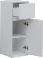 Товар: Шкаф-пенал Aquanet Милан 35 белый глянец (малый) 00339954 - фото 6 Шкаф-пенал Aquanet Милан 35 белый глянец (малый) 00339954 — фото 6, Пеналы для ванной комнаты