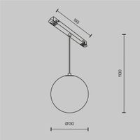 Товар: Трековый подвесной светильник Technical TR039-4-5W3K-WW-DS-W - фото 2 Трековый подвесной светильник Technical TR039-4-5W3K-WW-DS-W — фото 2, Трековые светильники