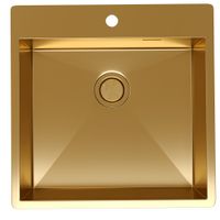 Товар: Кухонная мойка Reflexion Iseo RX2250GD брашированное золото - фото 265 Кухонная мойка Reflexion Iseo RX2250GD брашированное золото — фото 265, Кухонные мойки
