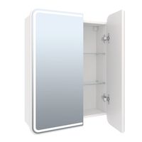 Зеркальный шкаф ASTI 60 c LED-подсветкой /ИК выключатель на взмах /AQUA DE MARCO 1060CAST — фото 4, Зеркальные шкафы в ванную