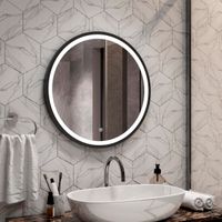 Товар: Зеркало Relisan ALISA BLACK D800 с подсветкой Гл000026095 - фото 1 Зеркало Relisan ALISA BLACK D800 с подсветкой Гл000026095 — фото 1, Зеркала в ванную комнату