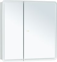 Зеркальный шкаф Aquanet Оптима 80 LED антипар 00353807 — фото 4, Зеркальные шкафы в ванную