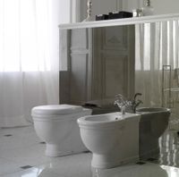 Унитаз GLOBO PAESTUM напольный приставной цвет белый PA025BI — фото 2, Приставные унитазы