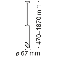 Подвесной светильник Technical P027PL-01B — фото 4, Подвесные светильники