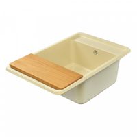 Товар: Мойка для кухни Беллис 78 780x510x250 мм, прямоуг., шампань 1A725032BS290 - фото 6 Мойка для кухни Беллис 78 780x510x250 мм, прямоуг., шампань 1A725032BS290 — фото 6, Кухонные мойки