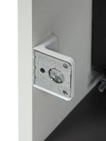 BOND Cube Тумба со столешницей подвесная белая матовая без раковины арт-T55605 — фото 10, Тумбы под раковину