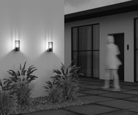 Настенный светильник (бра) Outdoor арт-O453WL-01GF — фото 9, Уличное освещение