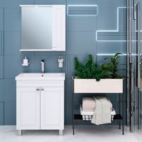 Зеркальный шкаф OSTIN 70 /правый/ AQUA DE MARCO 1070WCOST/R — фото 6, Зеркальные шкафы в ванную