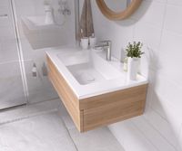 Раковина мебельная и на столешницу Modul 80 арт-4627173210430 — фото 5, Раковины встраиваемые сверху