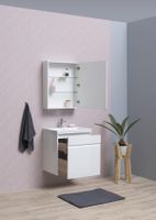 Товар: Зеркальный шкаф Aquanet Палермо 60 белый 00203939 - фото 10 Зеркальный шкаф Aquanet Палермо 60 белый 00203939 — фото 10, Зеркальные шкафы в ванную