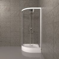 ДО Ультра 100*100 А (3 места+сифон D90) арт-Щ0000061796 — фото 5, Душевые уголки четверть круга