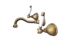 Смеситель для раковины Webert Dorian , бронза арт-DO750404065 — фото 1, Смесители для раковины