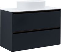 Тумба под раковину Allen Brau Activity 100 1.34014.AM антрацит матовый/олива браш — фото 19, Тумбы под раковину