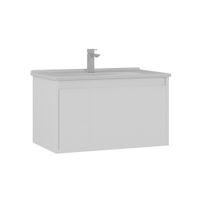 Тумба с раковиной ORKA Likya 80 подвесная, белый матовый арт-5002492 — фото 8, Тумбы с раковиной