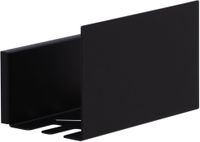 Полка Aquanet Магнум 20x12 черная матовая 00274190 — фото 1, Полки для ванной и душа