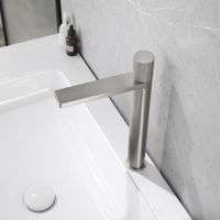 Смеситель ABBER Rund для накладной раковины, сатин арт-AF8711SP — фото 2, Смесители для раковины