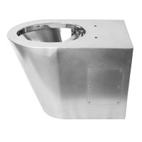 Унитаз напольный без бака антивандальный арт-УНббА — фото 3, Напольные унитазы