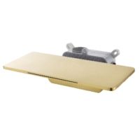 Встраиваемый излив с полкой Raglo R473.62.03, золотой сатин — фото 1, Изливы