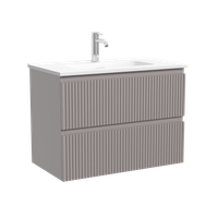 Тумба подвесная SANCOS Snob R 690х390х500, c двумя ящиками оснащенными доводчиками, Doha Soft, арт. арт-SNR70/39SM — фото 3, Тумбы под раковину