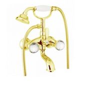 Смеситель для ванны Fiore XT SKY (SWAROVSKI®) , золото арт-17OO0600 — фото 1, Смеситель для ванны