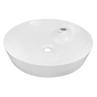 Раковина накладная Azario 480х480х95 круглая, белый глянец арт-AZ-3202 — фото 4, Раковины накладные