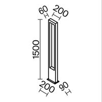 Садово-парковый светильник Outdoor O425FL-L20GF — фото 14, Уличное освещение