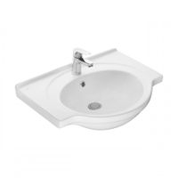 Умывальник мебельный "Сатурн" 60 см. с отв., белый. SANTERI арт-131211S0011B0 — фото 3, Раковины встраиваемые сверху