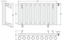 Товар: Отопительный радиатор Сунержа Кумир-0 EU50 правый 300х610 9 секций Матовый чёрный арт-31-0351-3009 - фото 5 Отопительный радиатор Сунержа Кумир-0 EU50 правый 300х610 9 секций Матовый чёрный арт-31-0351-3009 — фото 5, Радиаторы отопления
