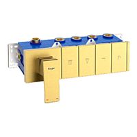 Смеситель для душа Raglo R02.274.03, золотой сатин — фото 1, Смеситель для душа