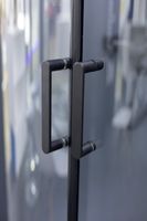 Товар: Душевое ограждение Niagara Nova NG-6814-08ВLACK (100х100х195) квадрат,черный,двери распашные,стекло прозрачное,1 место 681408111BLACK - фото 7 Душевое ограждение Niagara Nova NG-6814-08ВLACK (100х100х195) квадрат,черный,двери распашные,стекло прозрачное,1 место 681408111BLACK — фото 7, Квадратные душевые уголки