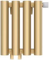 Отопительный радиатор Сунержа Кумир-0 EU50 правый 300х260 4 секции Матовая шампань арт-022-0351-3004 — фото 6, Радиаторы отопления