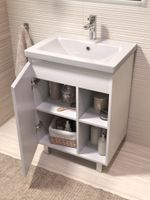 Тумба под раковину VIGO Milos 60 (Como) арт-316 белый — фото 4, Тумбы под раковину