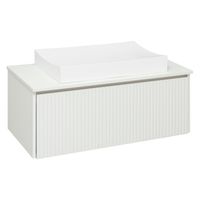 Тумба подвесная MONACO 90 /белый софт/ AQUA DE MARCO 2090WFMON — фото 6, Тумбы под раковину