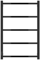 Полотенцесушитель электрический Стилье Формат 26 800х500 левый Чёрный арт-17527-8050 — фото 1, Электрические полотенцесушители