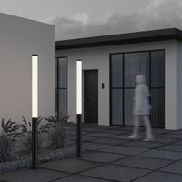 Садово-парковый светильник Outdoor O041FL-L100B3K — фото 6, Уличное освещение