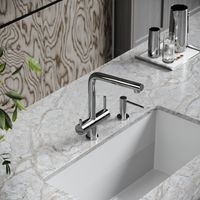 Товар: Смеситель для кухни SANCOS Spin с поворотным и вытяжным изливом, c краном для фильтрованной воды, цвет хром, арт. арт-SC4015CH - фото 2 Смеситель для кухни SANCOS Spin с поворотным и вытяжным изливом, c краном для фильтрованной воды, цвет хром, арт. арт-SC4015CH — фото 2, Смесители для кухни