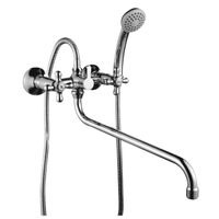 Товар: H02 Смеситель для ванны, круг.пов.излив 350мм с держ-м на теле, р/ДВ, хром, ROS, H02-84 - фото 1 H02 Смеситель для ванны, круг.пов.излив 350мм с держ-м на теле, р/ДВ, хром, ROS, H02-84 — фото 1, Смеситель для ванны