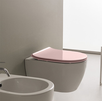 Товар: Сиденье с крышкой Scarabeo MOON/GLAM с микролифтом цвет розовый матовый арт-5530/B 54 - фото 2 Сиденье с крышкой Scarabeo MOON/GLAM с микролифтом цвет розовый матовый арт-5530/B 54 — фото 2, Сиденья для унитаза