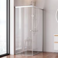 Товар: W94G-403-120280-MT1K X-joy душевое огражд прямоугольн.,раздвиж.двери 120x80 хром мат.,стекло прозр - фото 8 W94G-403-120280-MT1K X-joy душевое огражд прямоугольн.,раздвиж.двери 120x80 хром мат.,стекло прозр — фото 8, Душевые кабины и ограждения