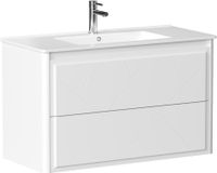 Тумба под раковину Allen Brau Paris 100 1.360002.WM белый матовый — фото 1, Тумбы под раковину