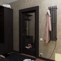 Полотенцесушитель электрический INARO ПРОФИЛЬНЫЙ 1200х240 правый, скр.монтаж, СНШ, черный матовый(RAL 9005), (Ferrum, 8 крючков), Маргроид арт-Inaro-12024-1081-9005R — фото 3, Электрические полотенцесушители