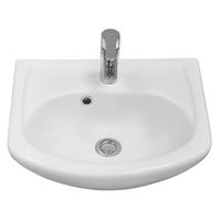 Раковина SANTEK Азов 45 мебельная белый (WH112449) — фото 1, Раковины подвесные