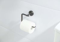 БЕТТА бумагодержатель квадратный, оружейная сталь арт-AQ4608BGM — фото 5, Держатели туалетной бумаги