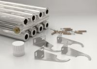 Отопительный радиатор Сунержа Эстет-00 EU50 500х630 14 секций Без покрытия 00-0322-5014 — фото 3, Радиаторы отопления