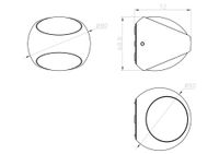 Настенный светильник (бра) Outdoor O032WL-L6W3K — фото 6, Уличное освещение
