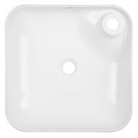 Раковина накладная Azario 430х430х120 квадратная, белый глянцевый арт-AZ-2194 — фото 1, Раковины накладные