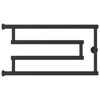 Полотенцесушитель водяной Сунержа High-Tech+ model "G" 320х650 Тёмный титан муар арт-15-4051-3265 — фото 1, Водяные полотенцесушители