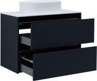 Тумба под раковину Allen Brau Activity 90 антрацит матовый/черный браш арт-1.34005.AM — фото 13, Тумбы под раковину